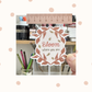 Bloom autumn Vinyl Sticker - Earth tone self-care Decal for laptop, water bottle, journal (Copy)