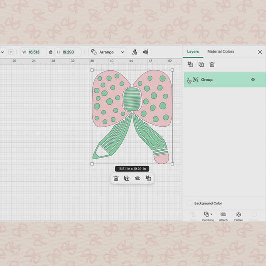 Pencil Bow Svg for teacher and kids